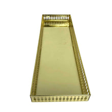 Load image into Gallery viewer, Long Modern Gold Tray