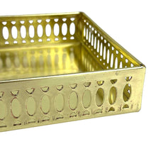 Load image into Gallery viewer, Long Modern Gold Tray