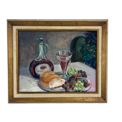 Wine Still Life Painting