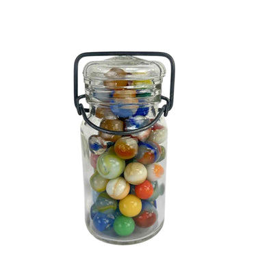 Antique Jar of Marbles
