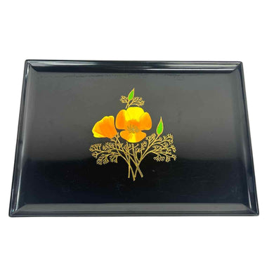 Flowers Inlaid Tray