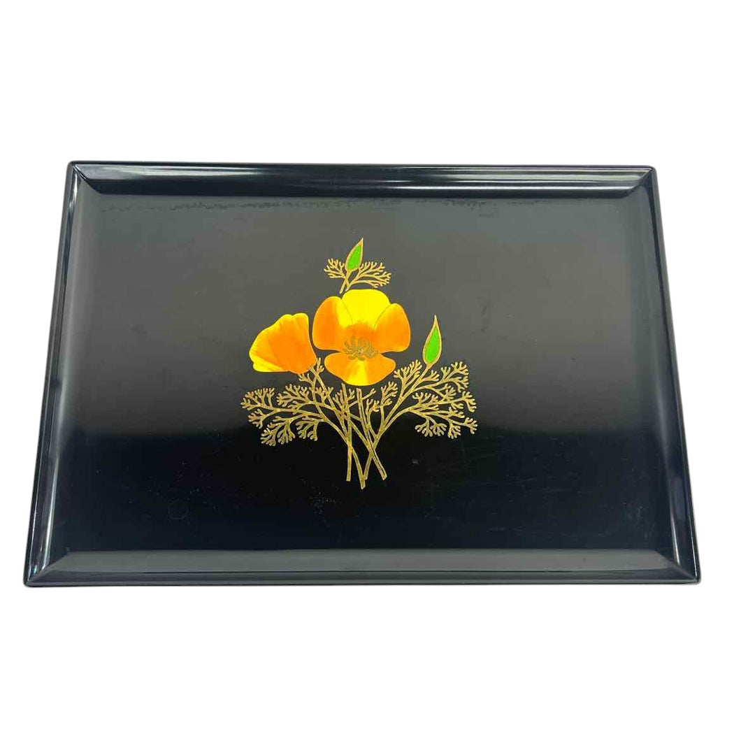 Flowers Inlaid Tray