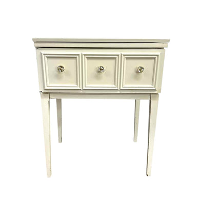Ivory Sewing Cabinet Desk