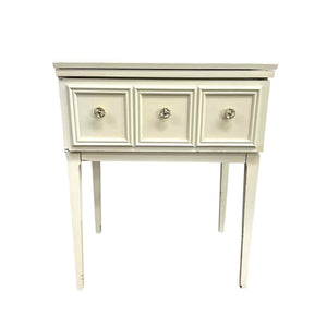 Ivory Sewing Cabinet Desk