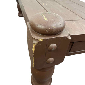 Rustic Wooden Coffee Table