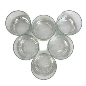 Monogrammed C Lowball Glasses