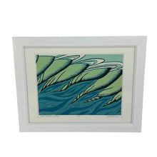 Load image into Gallery viewer, Water Waves Block Print