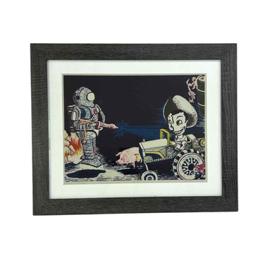 Vintage Toys Block Print