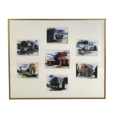Midland College Watercolor Prints
