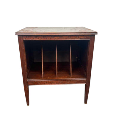 Mahogany Record Cabinet