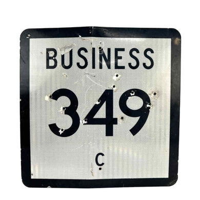 Businses 349 Street Sign