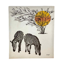 Load image into Gallery viewer, Zebra Sun Screen Print