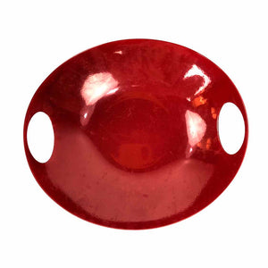 Modern Red Enamel Bowl