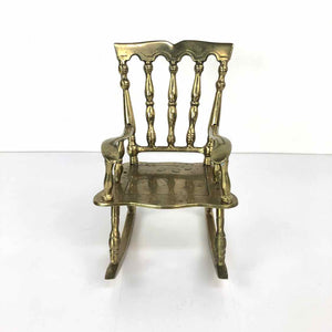 Brass Rocking Chair