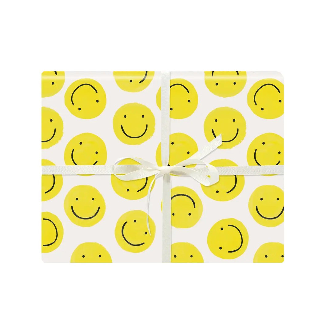Smiley Face Wrapping Paper