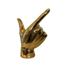 Load image into Gallery viewer, Guns Up Brass Hand