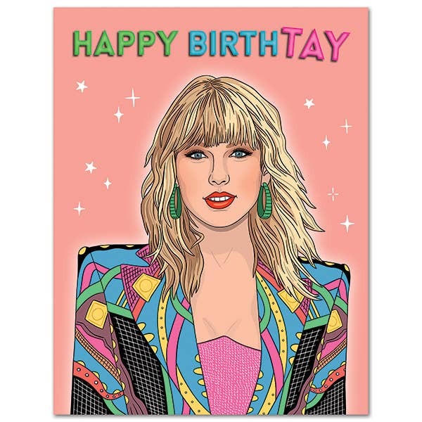 Happy BirthTay Taylor Swift Card