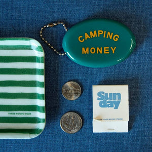 Camping Money Pouch Keychain