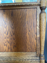 Load image into Gallery viewer, Antique Oak Display Cabinet