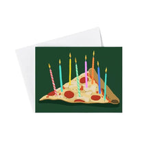 Load image into Gallery viewer, Pizza Birthday Candles Card