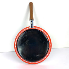 Load image into Gallery viewer, Red Orange Lotus Cast Iron Pan