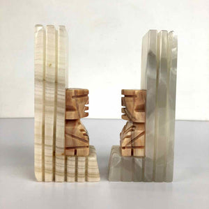 Onyx Aztec Bookends