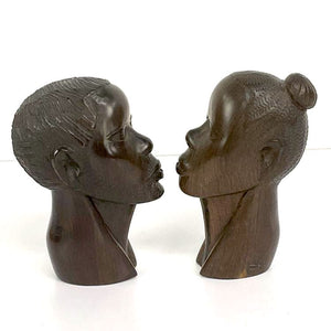 Carved Wooden Heads