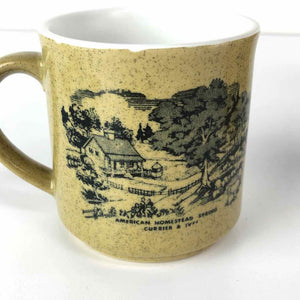 New England Porcelain Mug Set