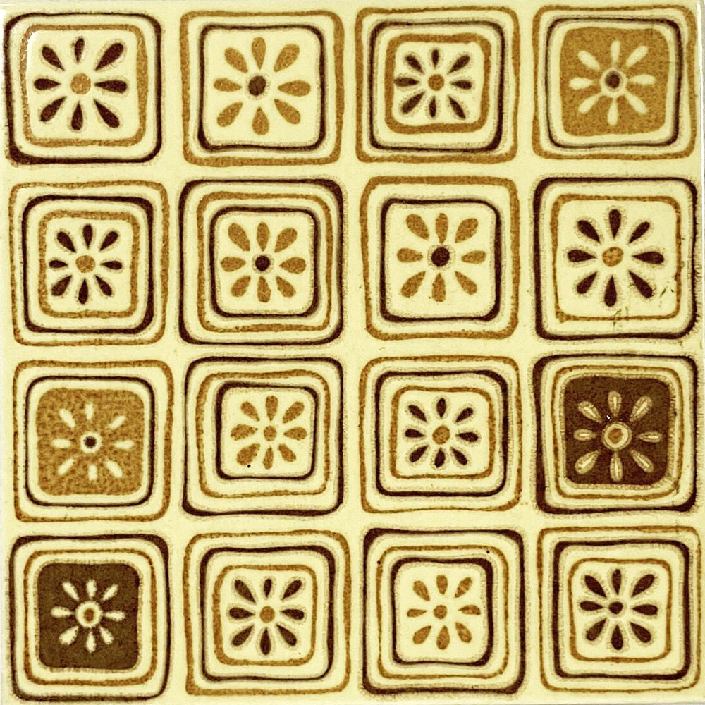 Mid-Century Yellow Tile