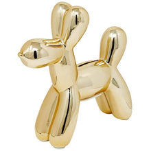 Load image into Gallery viewer, Mini Gold Balloon Dog Bank