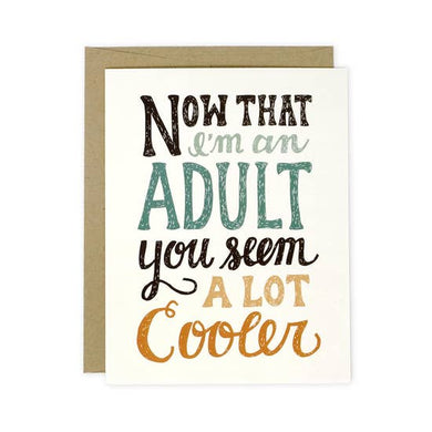 Cool Adult card