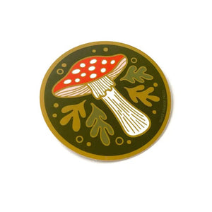 Fly Agaric Mushroom Sticker