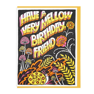 Mellow Birthday Friend Card