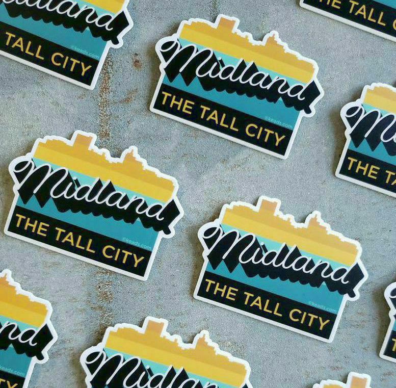 Midland The Tall City Sticker