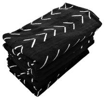 Load image into Gallery viewer, Chevron Mudcloth Blanket