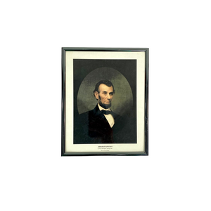 Abe Lincoln Portrait Print