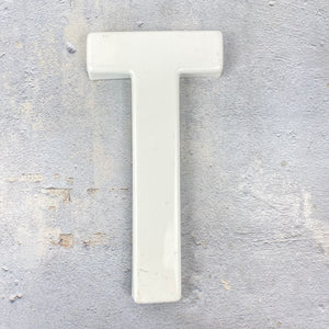 Plastic Sign Letter T