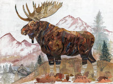 Load image into Gallery viewer, Dolan Geiman Signed Print Moose (Rocky Mountain Sentinel)