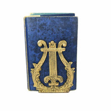 Load image into Gallery viewer, Brass Lyre Harp Bookends
