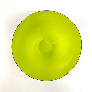 Modern Chartreuse Enamel Bowl