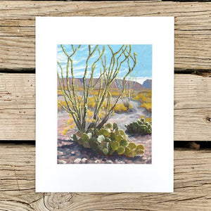 Limited Edition Ocotillo Print