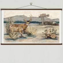 Load image into Gallery viewer, Deer at the Desert Skate Signed Print