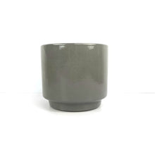 Load image into Gallery viewer, Modern Gray Pottery Planter