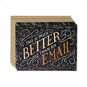 Better Than Email - 8 card set