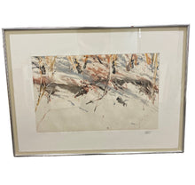 Load image into Gallery viewer, Forrest Moses Landscape Monotype Print