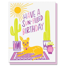 Load image into Gallery viewer, Have a Sun Filled Birthday Card