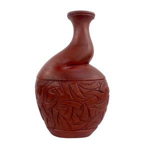 Oxblood Pottery Vase