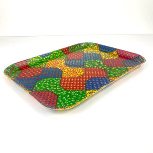 Fibgerglass Patchwork Quilt Tray