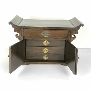 Wooden Tansu Jewelry Box