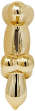 Load image into Gallery viewer, Mini Gold Balloon Dog Bank